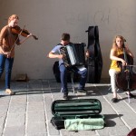 Straßenmusiker in Salzburg